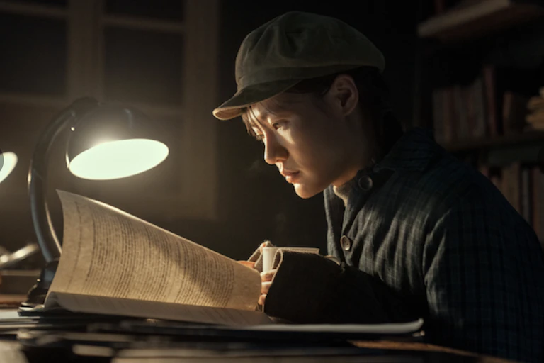 The character Ye Wenjie wrestles with the Fermi paradox on the show.