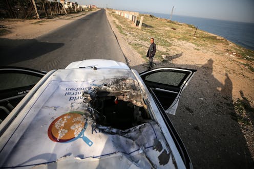 Israeli strike on World Central Kitchen aid convoy shows growing danger of humanitarian work in conflict zones