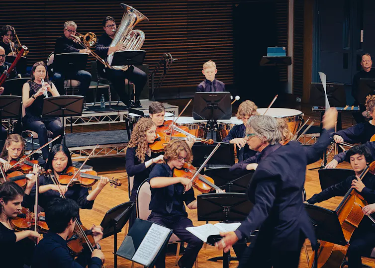An orchestra