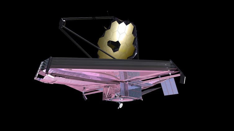 JWST concept art.