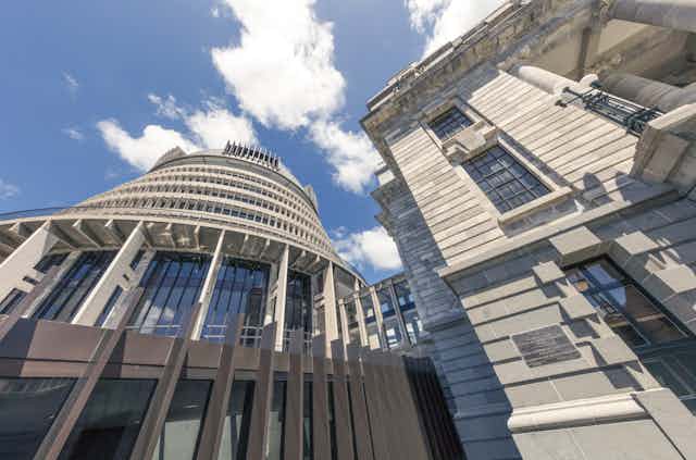 NZ parliament buildings