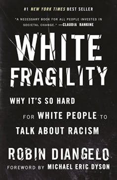 Book cover for white fragility
