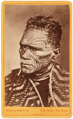 Vintage photograph of King Tāwhiao