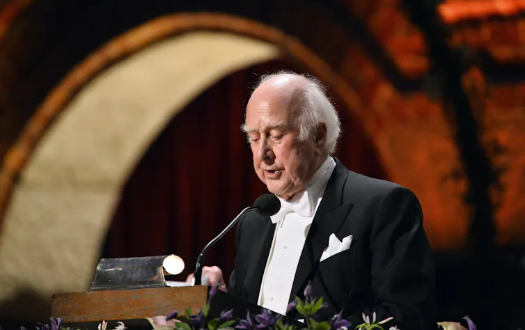 Peter Higgs.