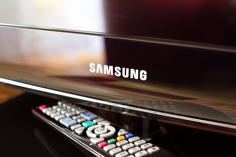 A Samsung TV.