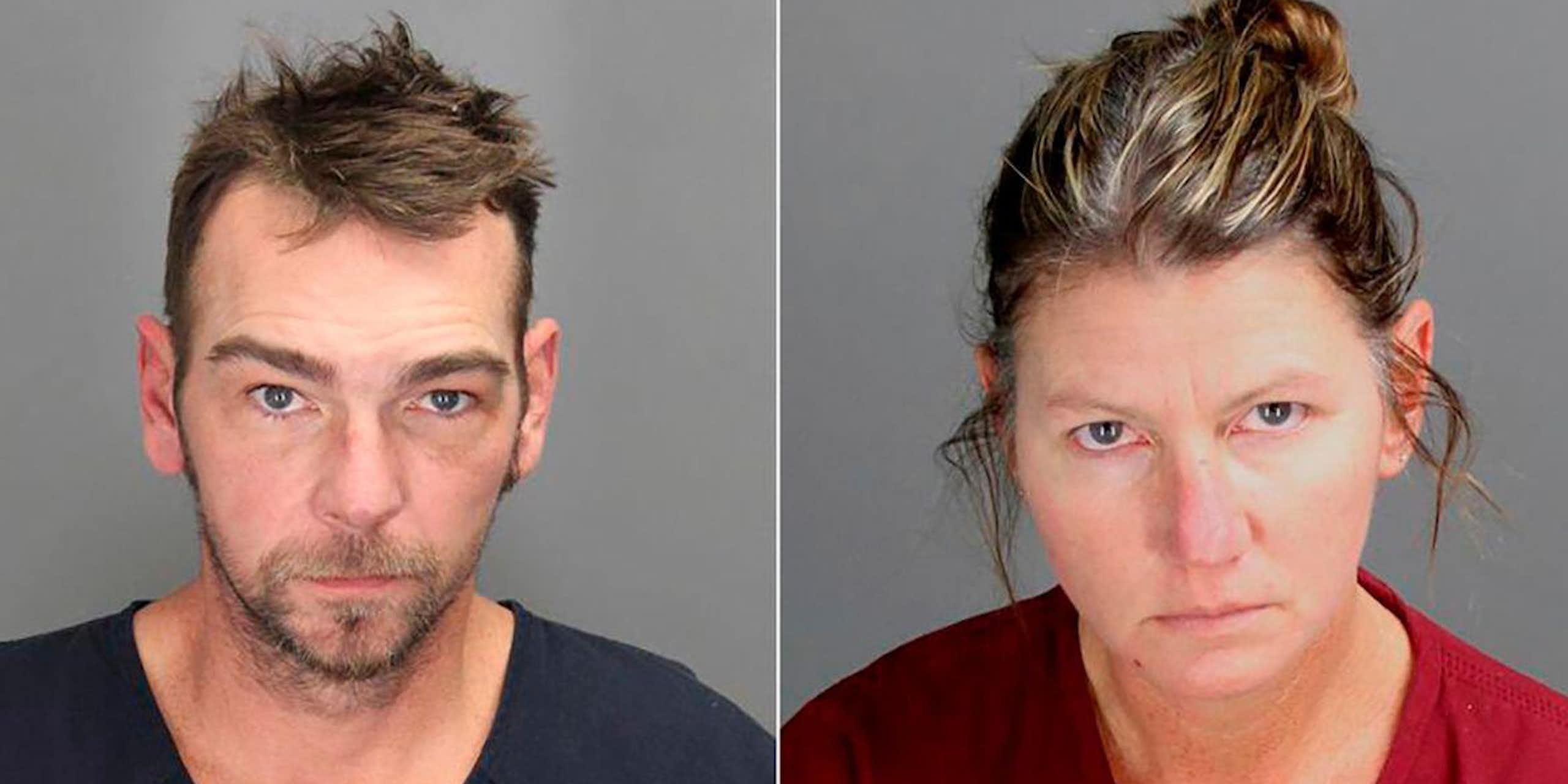 Headshots of James and Jennifer Crumbley.