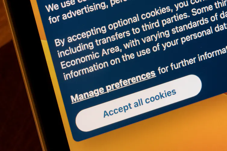lower left hand corner of a computer screen with a button with the text
