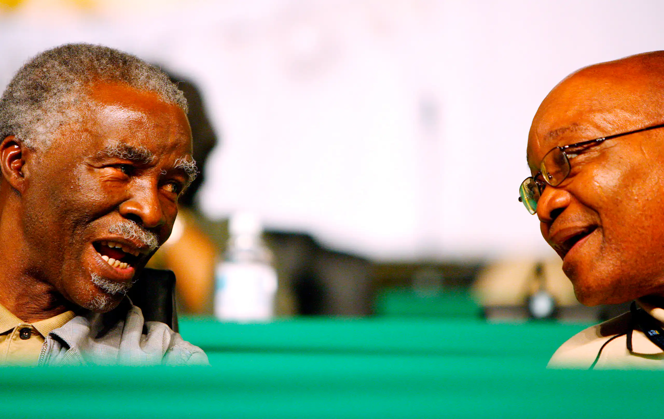 Thabo Mbeki and Jacob Zuma