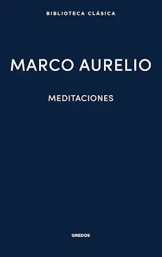 Portada de una de las ediciones en español de las _Meditaciones_ de Marco Aurelio.