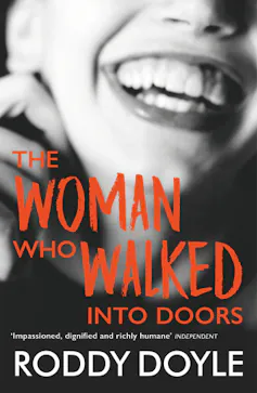 Portada de la edición en inglés de _La mujer que se daba con las puertas_, de Roddy Doyle.