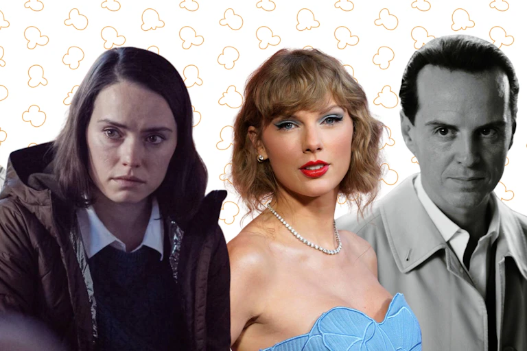 Enzo Mari, Daisy Ridley, Taylor Swift and Andrew Scott.