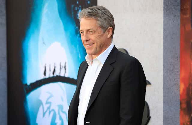 Actor Hugh Grant at the premiere of a film