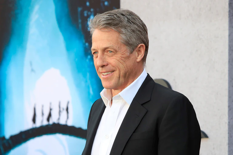 Actor Hugh Grant at the premiere of a film