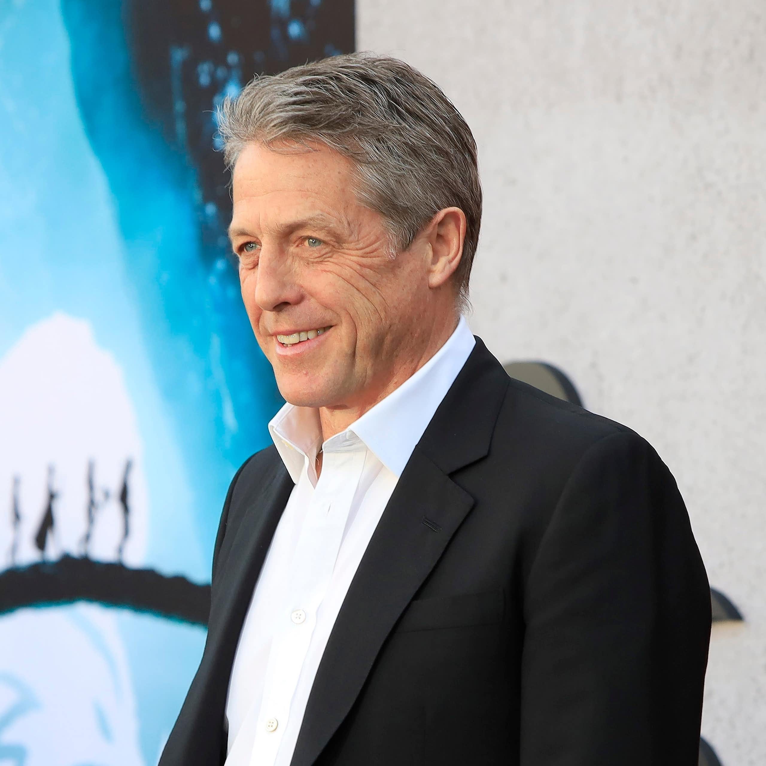 Actor Hugh Grant at the premiere of a film