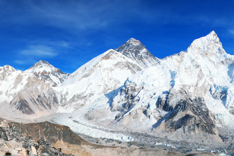 A view of a mountian range.