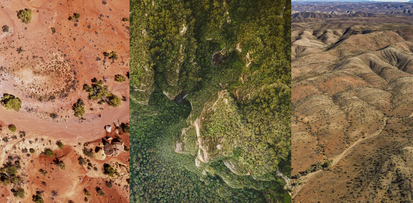 We reconstructed landscapes that greeted the first humans in Australia ...