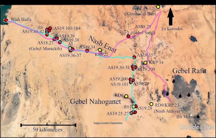 A map