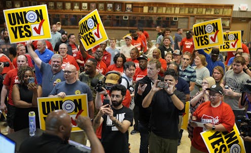 UAW wins big at Volkswagen in Tennessee – its first victory at a foreign-owned factory in the American South