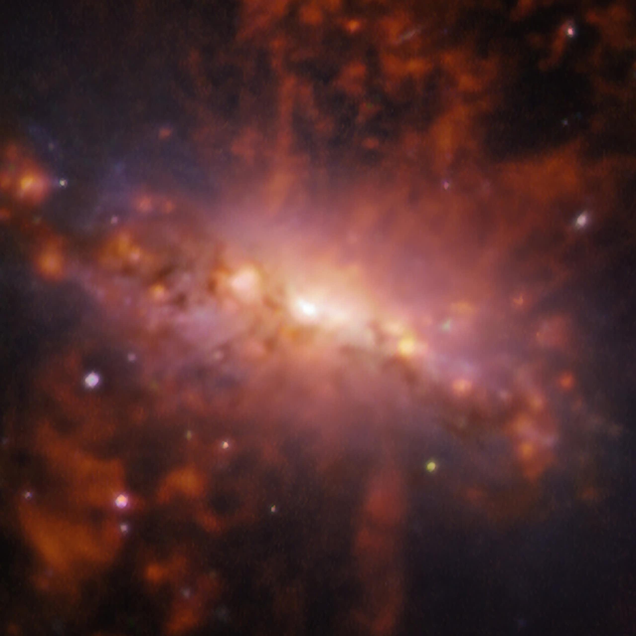 We mapped a massive explosion in space, showing how galaxies ‘pollute’ the cosmos
