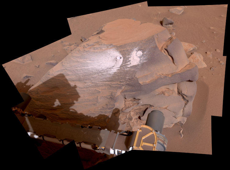 Un rover de la NASA ha llegado a un lugar prometedor para buscar vida fosilizada en Marte