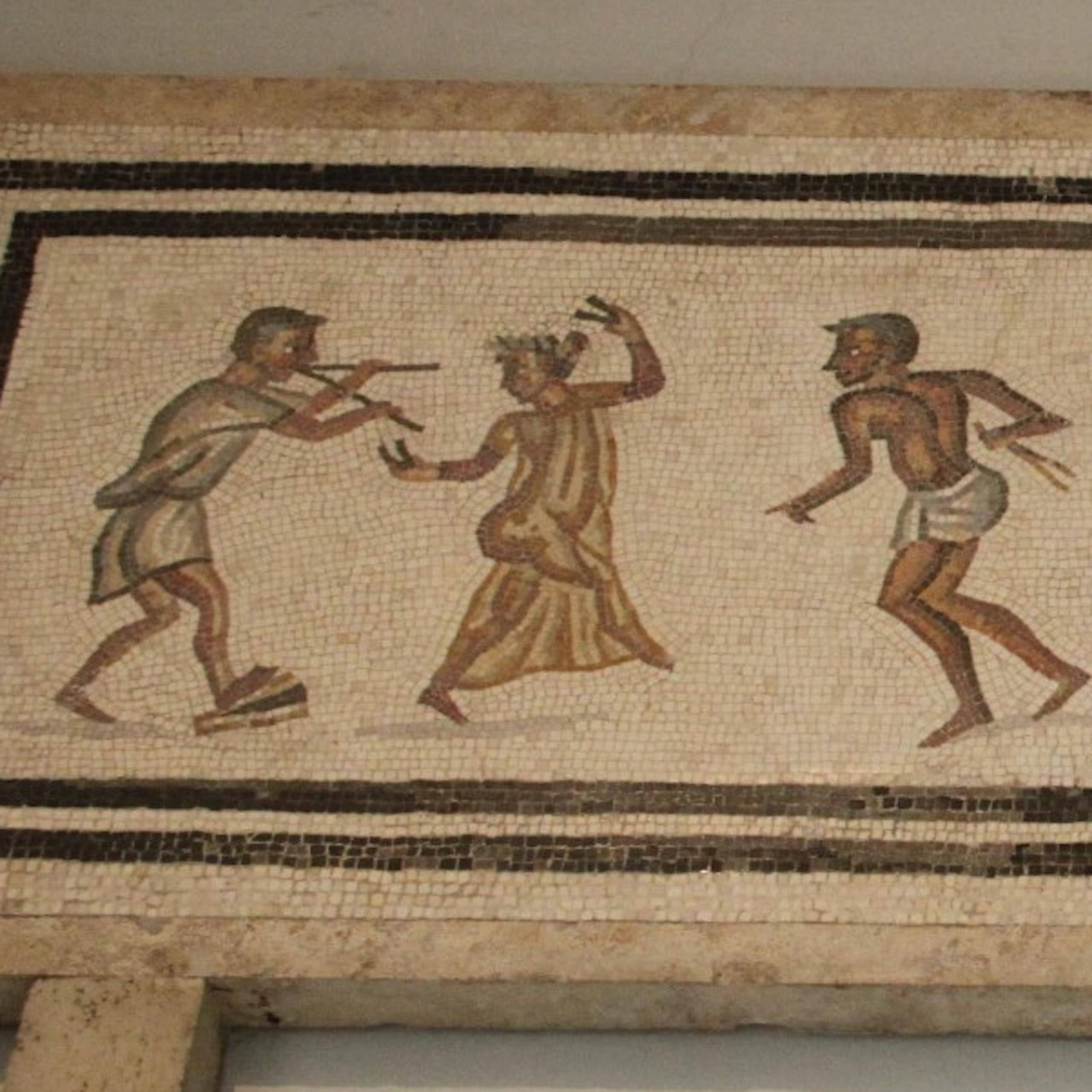 La música y la danza ya subían a “escena” en el mundo romano
