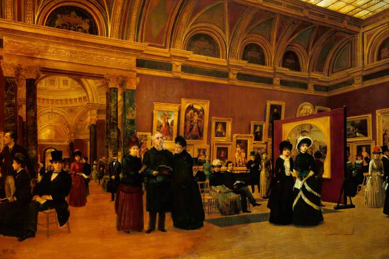 Painting of the National Gallery