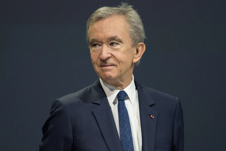CEO of luxury goods brand LVMH Bernard Arnault