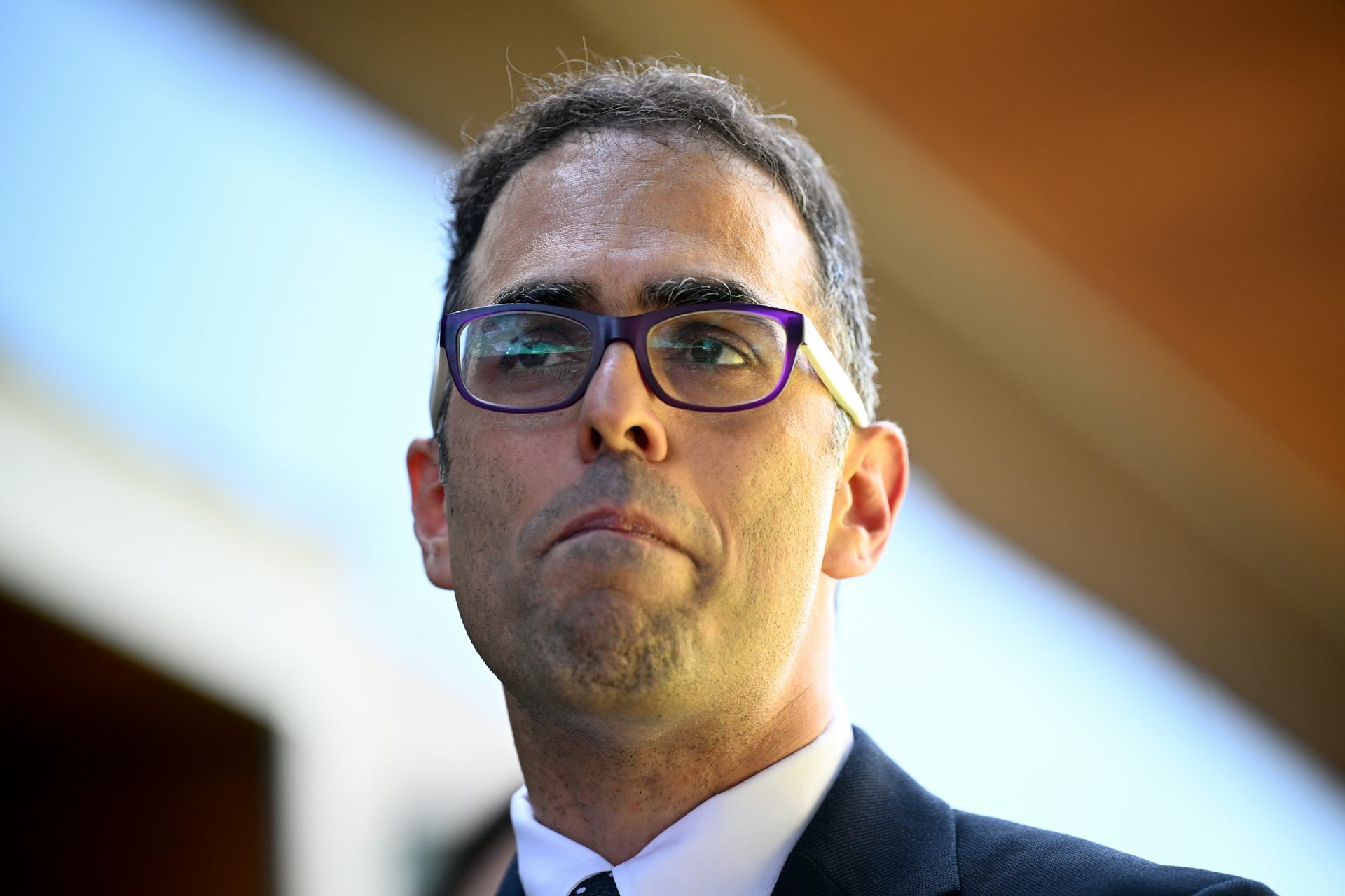 NSW Treasurer Daniel Mookhey speaks to media