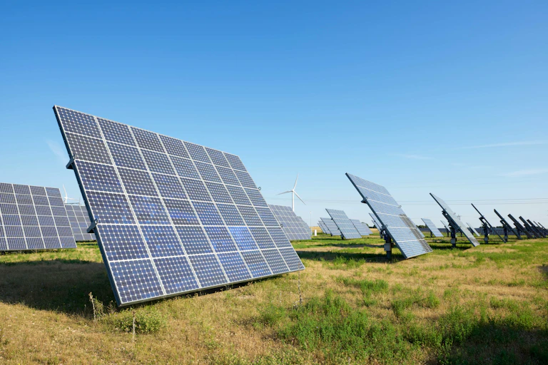 Paneles solares.