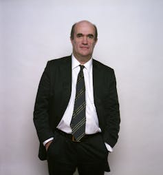 A portrait of Colm Toibin.
