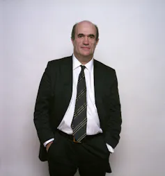 A portrait of Colm Toibin.