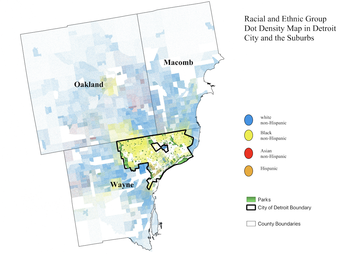 Greater Detroit is becoming more diverse and less segregated – but ...