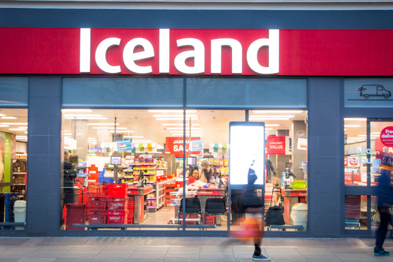 Iceland store front