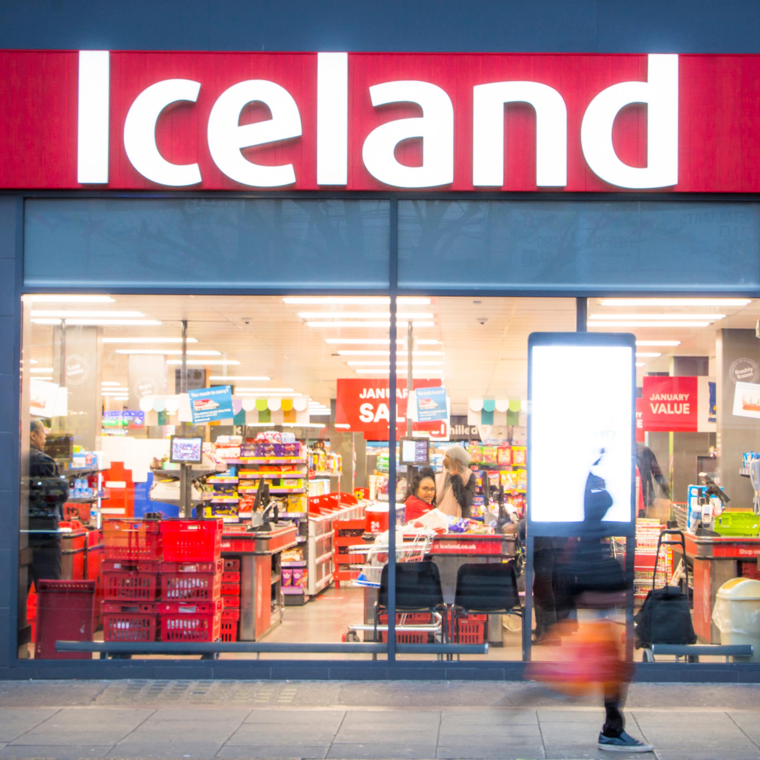 Iceland store front