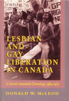A book cover featuring a photo of people at a protest.