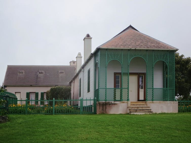 Napoleon's house on St Helena.