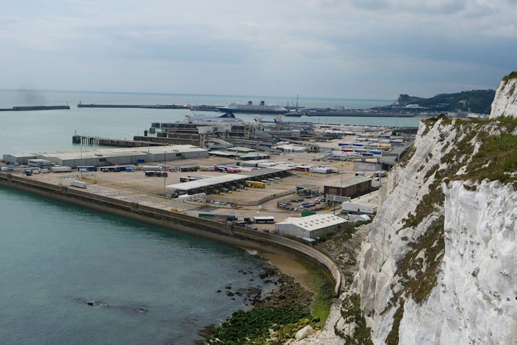 The port of Dover