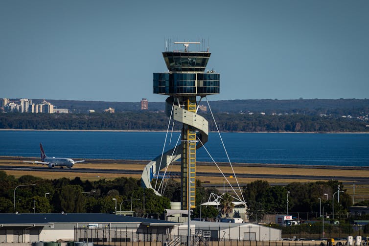 Sydney airport's air traffic control tower