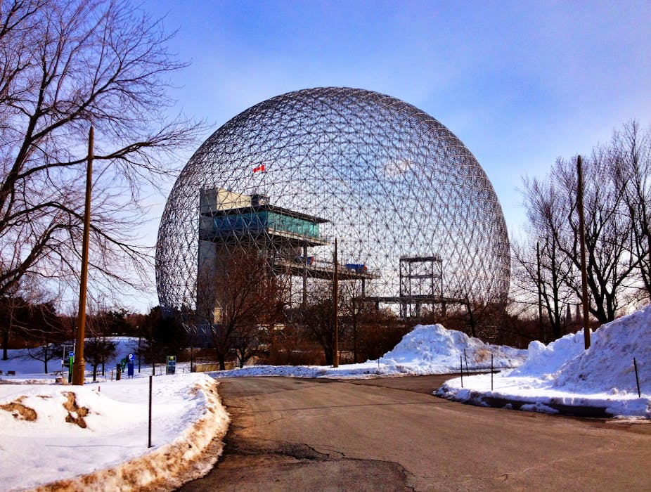 Sublime design: the geodesic dome