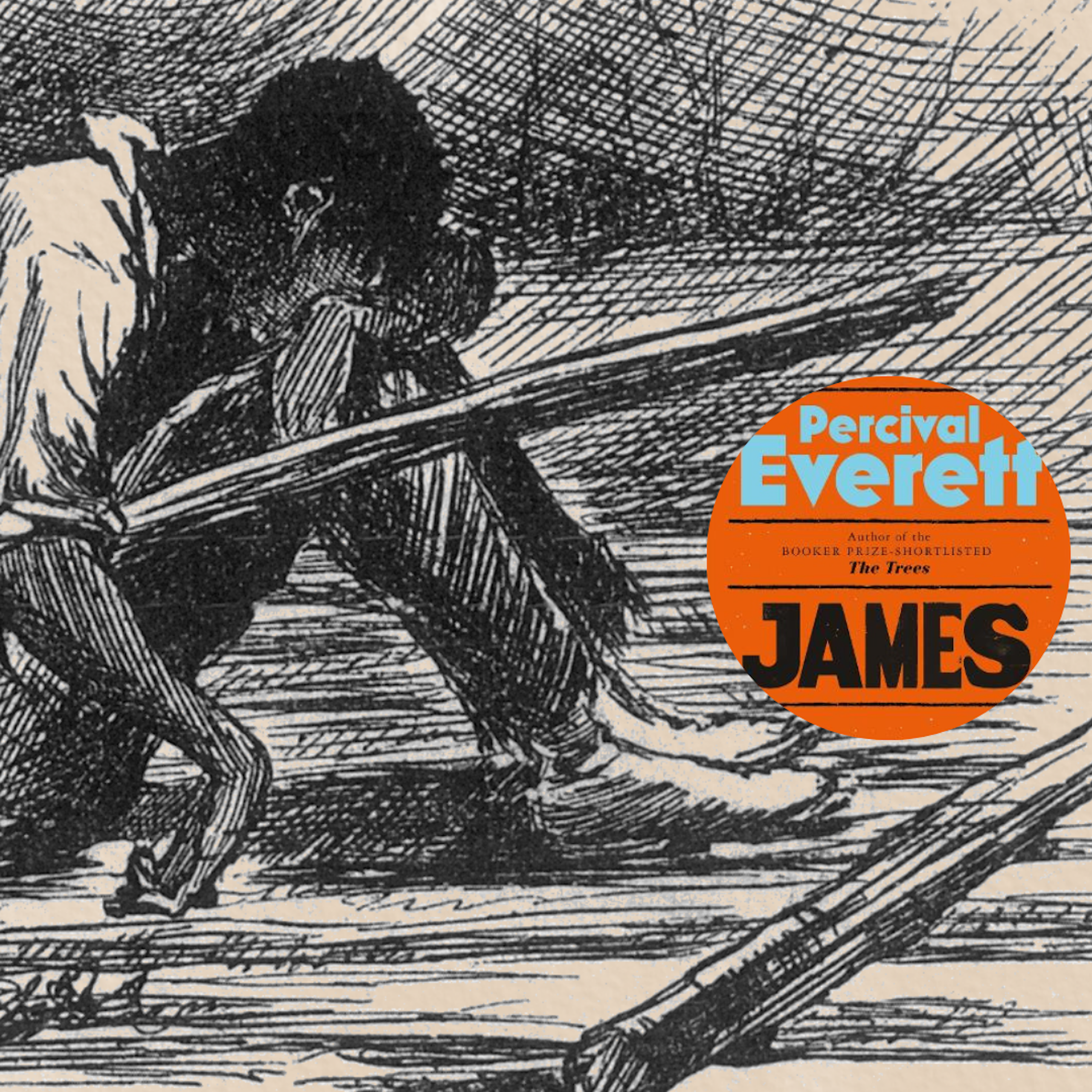 James sad on a raft.