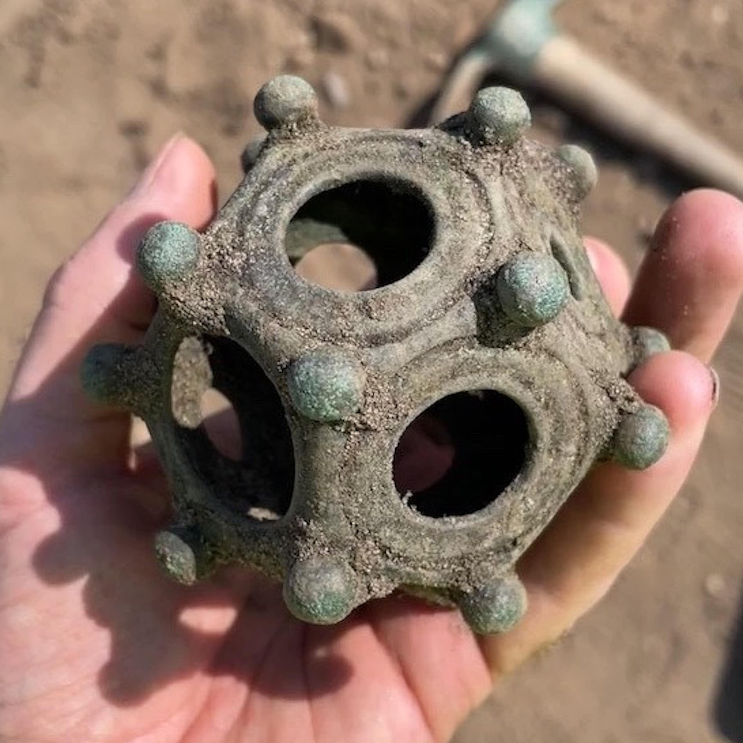Beautifully crafted Roman dodecahedron discovered in Lincoln – but what were they for?
