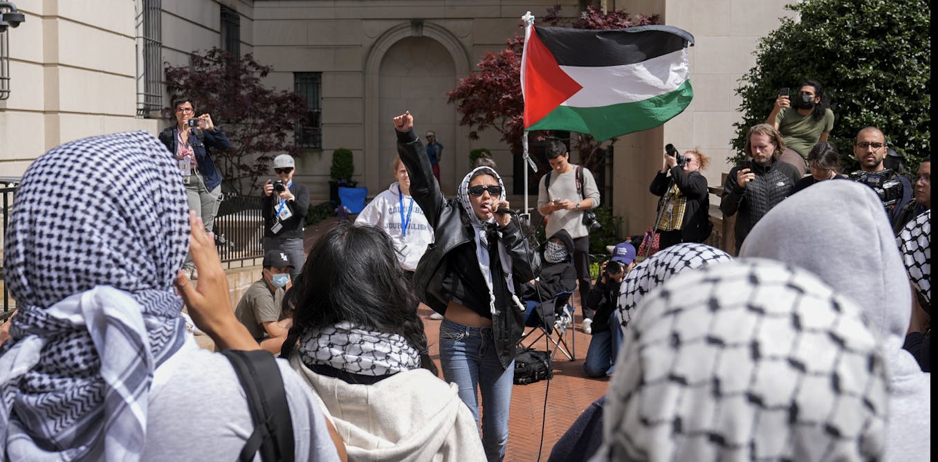 What students protesting Israel’s Gaza siege want − and how their demands on divestment fit into the BDS movement