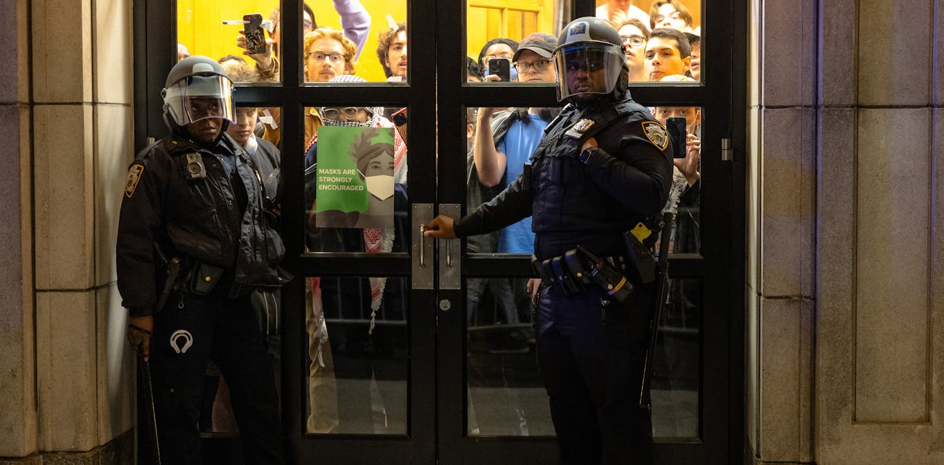 Columbia University protests look increasingly like those in 1968 as police storm campuses nationwide