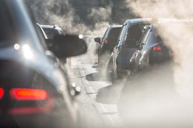 cars and smog
