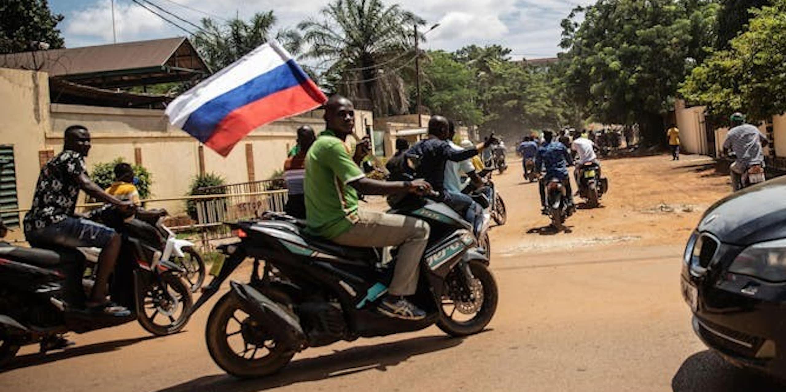 La Russie a renforcé son emprise sur la région du Sahel et s'intéresse désormais à la côte ouest de l'Afrique