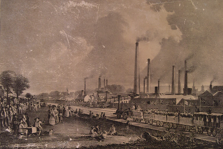 Paysage industriel britannique du XVIIIᵉ siècle Paysage industriel britannique du 18ème siècle