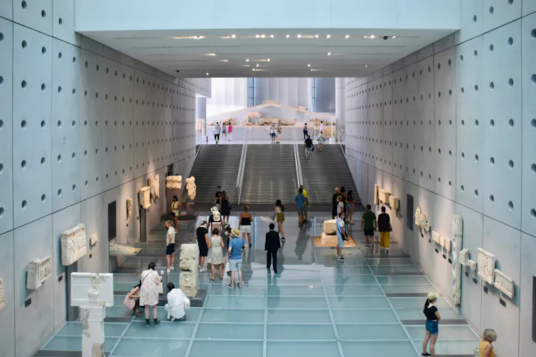 The Acropolis Museum in Athens.