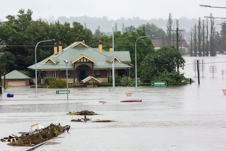 flooded river Sydney