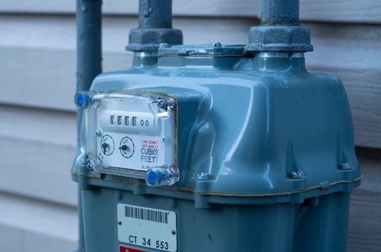 gas meter at home