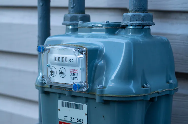 gas meter at home